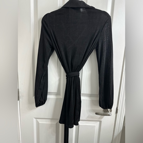 Princess Polly Party Time Mini Wrap Dress - Picture 5 of 5